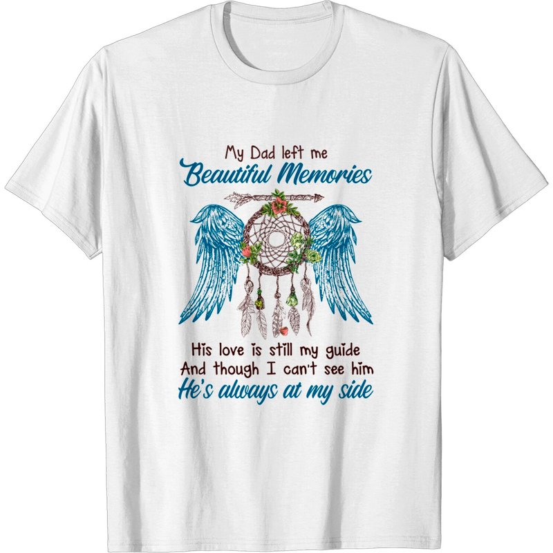 Mon père m'a laissé de beaux souvenirs - T-shirt pour homme — T-shirts pour hommes