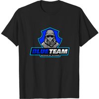 Cyber Security Blue Team T-Shirt for Men - Defense By Offense