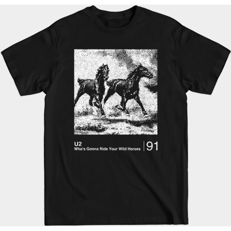 U2 Minimalist Graphic Design Men's T-Shirt