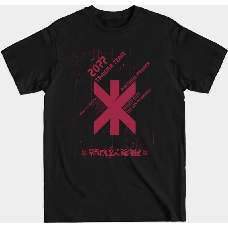 T-shirt pour hommes Cyberpunk Trauma Team - Cyberpunk 2077 — T-shirts pour hommes