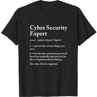 Cyber Security Expert Men's T-Shirt in Black