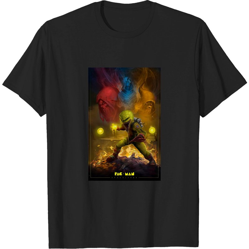 T-shirt pour hommes Pacman - Noir — T-shirts pour hommes