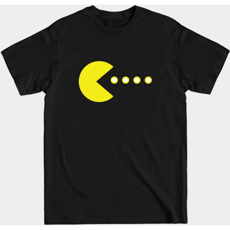 Pacman Men's T-Shirt - Black — Mens T Shirts