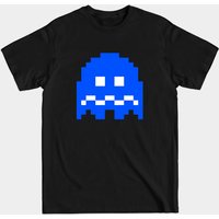 Blue Ghost Pacman Men's T-Shirt