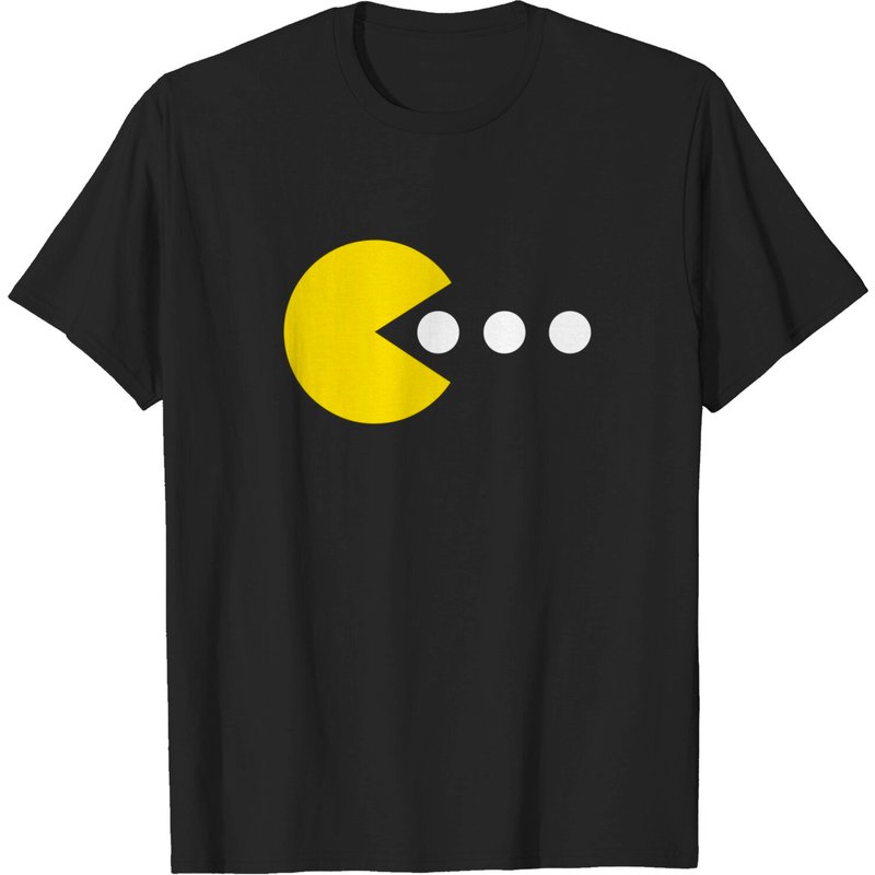 T-shirt pour hommes Pac-Man en noir — T-shirts pour hommes
