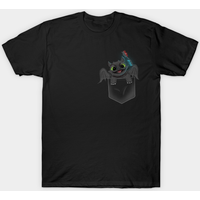 T-shirt pour hommes Pocket Dragon How To Train Your Dragon