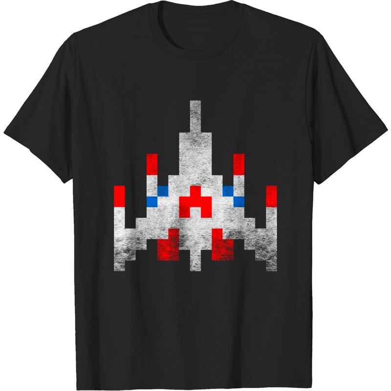 T-shirt Spacecraft Vintage Galaga pour hommes — T-shirts pour hommes