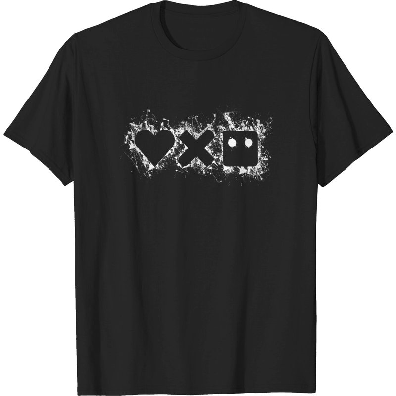 T-shirt pour hommes Love Death And Robots en noir — T-shirts pour hommes