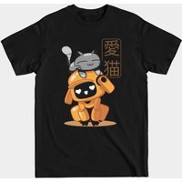 T-shirt pour hommes K-VRC et un chat - Love, Death, And Robots