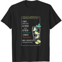T-shirt Mojito Cocktail Bar Drinks pour hommes