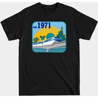 T-shirt pour hommes Monorail Blue — T-shirts pour hommes