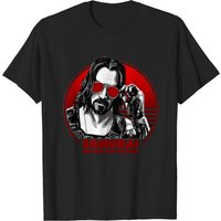 T-shirt Cyberpunk Johnny Silverhand Samurai pour hommes — T-shirts pour hommes