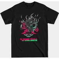 Samurai-2077 Cyberpunk 2077 Men's T-Shirt — Mens T Shirts