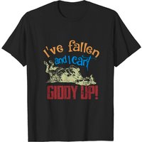 T-shirt pour hommes "I've Fallen And I Can't Giddy Up