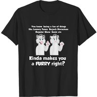 T-shirt pour hommes You're a Furry en noir — T-shirts pour hommes