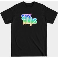 Spy Gaming Ninjas Front-Print T-Shirt for Men
