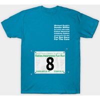 T-shirt Dunder Mifflin Fun Run Race #8 (Phyllis) - Paraholix pour hommes