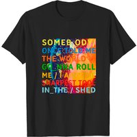 T-shirt pour hommes Smash Mouth / In Rainbows Mashup Design — T-shirts pour hommes