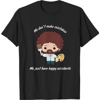 Happy Accidents - Bob - T-shirt pour hommes en noir — T-shirts pour hommes