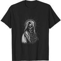T-shirt Noir pour Hommes Santa Muerte — T-shirts pour hommes