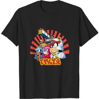 T-shirt pour hommes Samurai Pizza Cats en noir