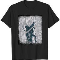 T-shirt Fontaine Exclusives Horus & Anubis #120 Égyptien pour Hommes