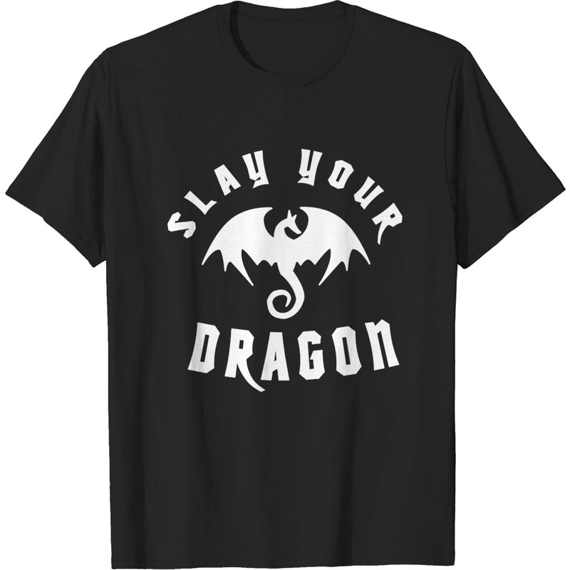Slay Your Dragon - T-shirt pour hommes de Jordan Peterson — T-shirts pour hommes