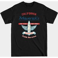 California Mavericks Men's Surfboard T-Shirt