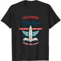California Trestles Men's Black T-Shirt