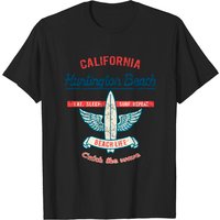 California Huntington Beach Surfboard T-Shirt for Men