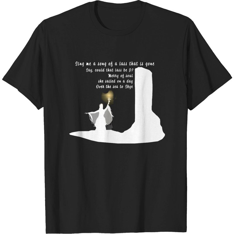 T-shirt Outlander Thème Musical Blanc pour Hommes — T-shirts pour hommes