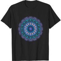 Mandala Doodle0009 Men's T-Shirt in Black