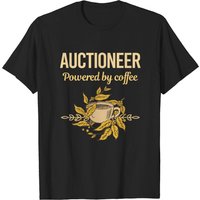 Powered By Coffee Auctioneer Men's T-Shirt