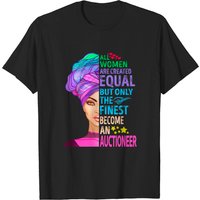 The Finest Become Auctioneer Men's T-Shirt