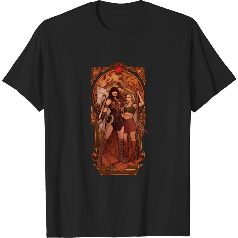 Ties That Bind - Xena Warrior Princess Men's T-Shirt — Mens T Shirts
