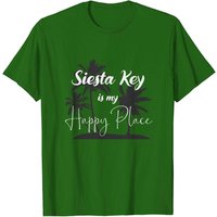 Siesta Key Is My Happy Place Men's T-Shirt — Mens T Shirts