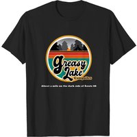 Greasy Lake Campsite - Springsteen - Men's T-Shirt — Mens T Shirts