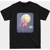 T-shirt noir pour hommes Sarah Sanderson