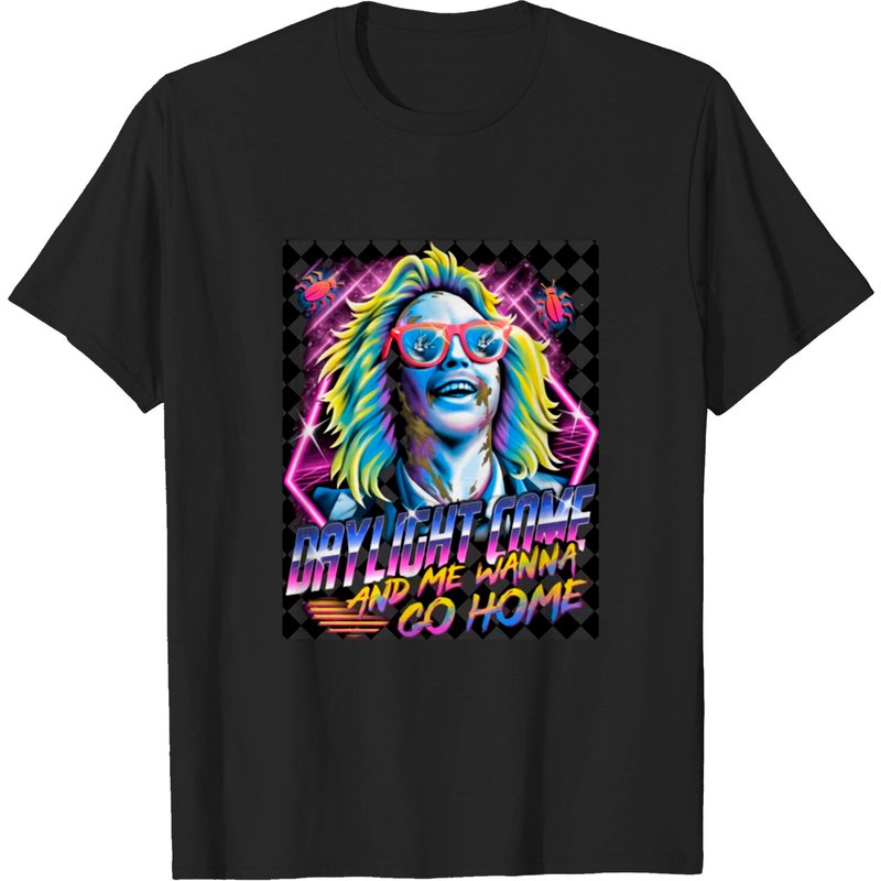 T-shirt Beetlejuice Nostalgie des années 80 pour hommes