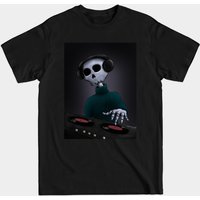 T-shirt Spooky DJ Halloween pour hommes