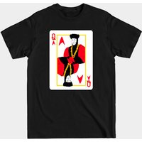 Q Who? - T-shirt pour hommes en noir