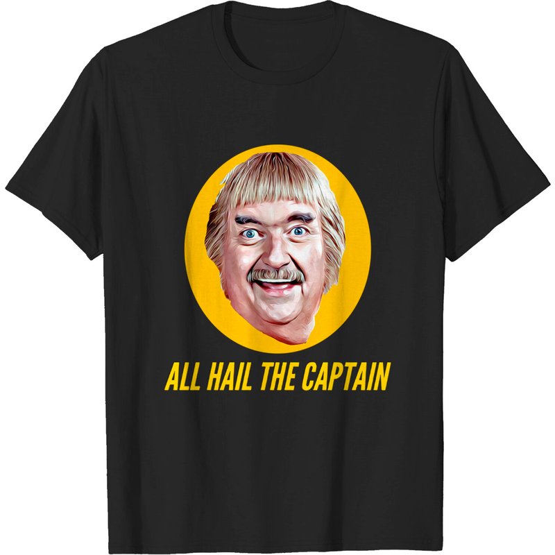 T-shirt pour hommes Captain Kangaroo - Noir — T-shirts pour hommes