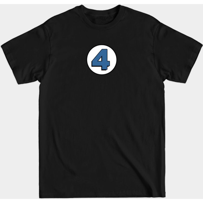 Fantastic Four Men's T-Shirt in Black