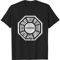 T-shirt pour hommes avec logo Dharma Initiative - Inspiré par Lost — T-shirts pour hommes