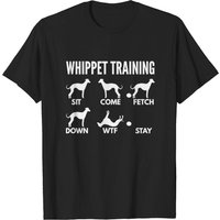 Whippet Training Boxer Dog Tricks Men's T-Shirt