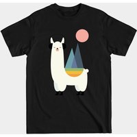 T-shirt pour hommes Llamazing Llama en noir — T-shirts pour hommes