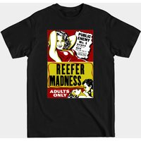 Reefer Madness Men's Black T-Shirt