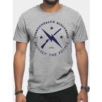 Commonwealth Minutemen Emblem Fallout T-shirt — Mens T Shirts