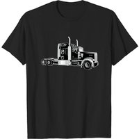 T-shirt pour hommes Truck Kenworth - Noir — T-shirts pour hommes