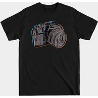 Classic Canon A1 Vintage Camera Artwork Men's T-Shirt — Mens T Shirts